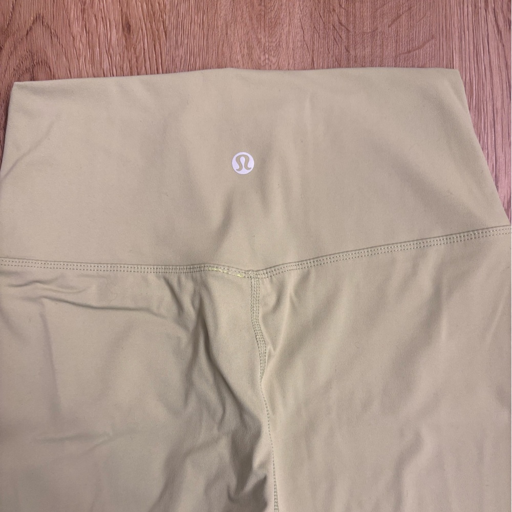 High-Waist Fog Green Performance Leggings - Picture 4 of 5